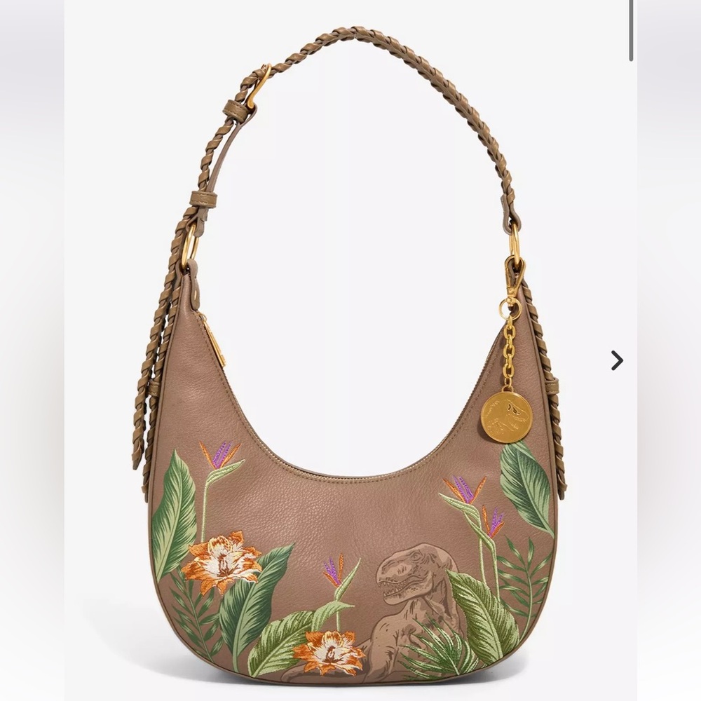 Her Universe Jurassic Park Dinosaur Foliage Shoulder Bag - Exclusive